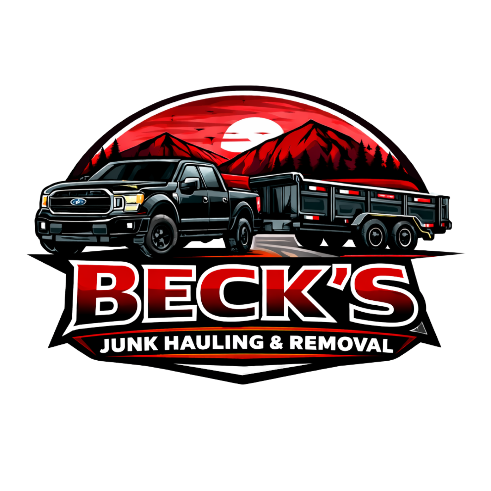 Beck's Junk Hauling & Removal logo